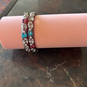Elegant Multicolor Crystal Bracelet